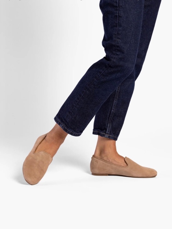 Birdies Shoes - Birdies “The Starling” Suede Loafers – Latte